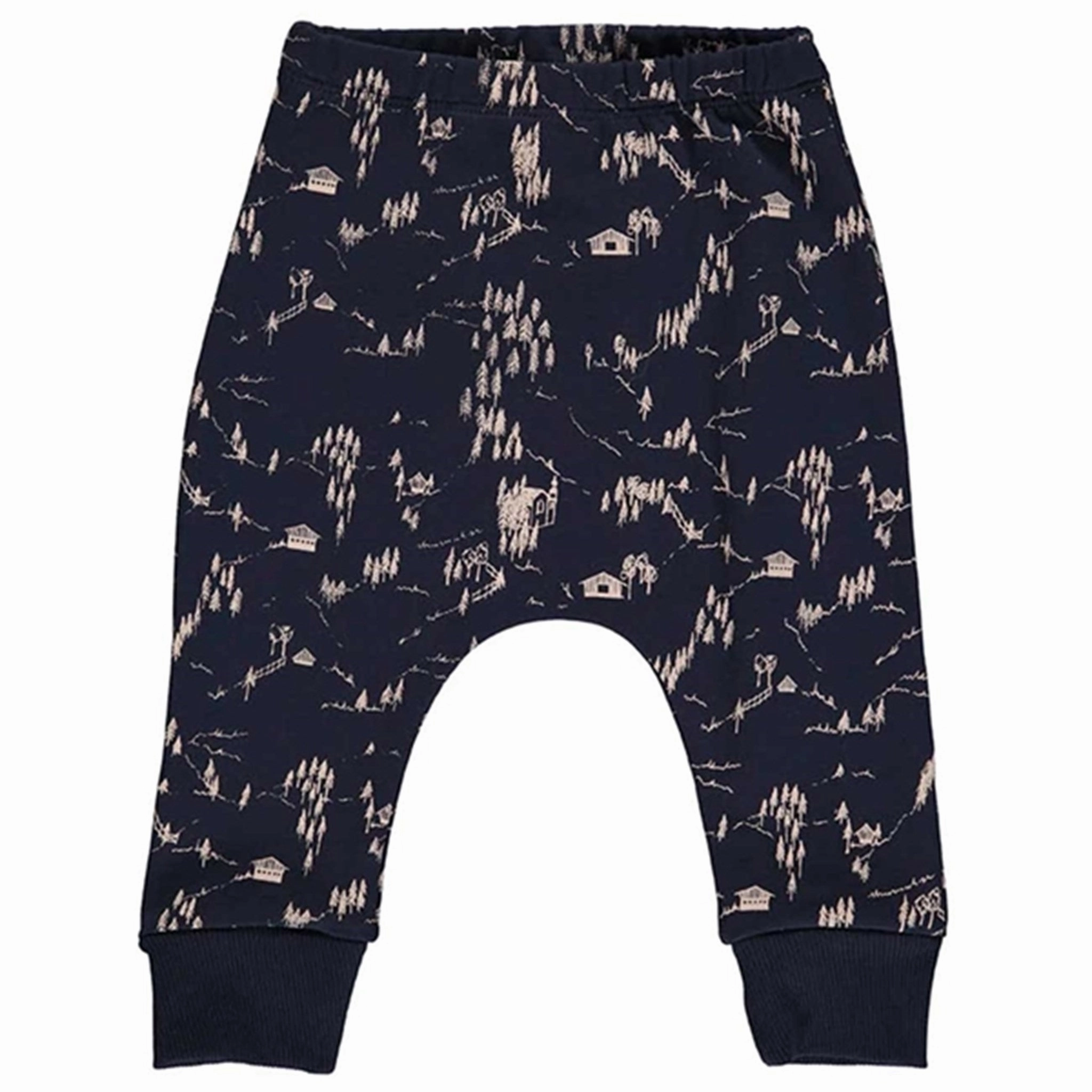 Slim Silhouette Ultra Soft GRO Dark Navy August Leggings