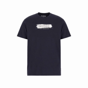 Guess Metallic Deboss Logo T-Shirt Men elastic waistband