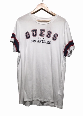 Stretch Knit Guess T-Shirt (Size L)