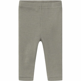 Lil'Atelier Laurel Oak Fable Fio Wool Legging Petite Size Daily Routine Versatile Design