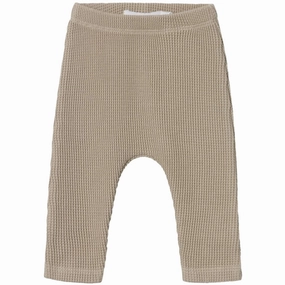 Name it Pure Cashmere Waffe Leggings Noos Minimalist Style Summer Wear Grid Pattern