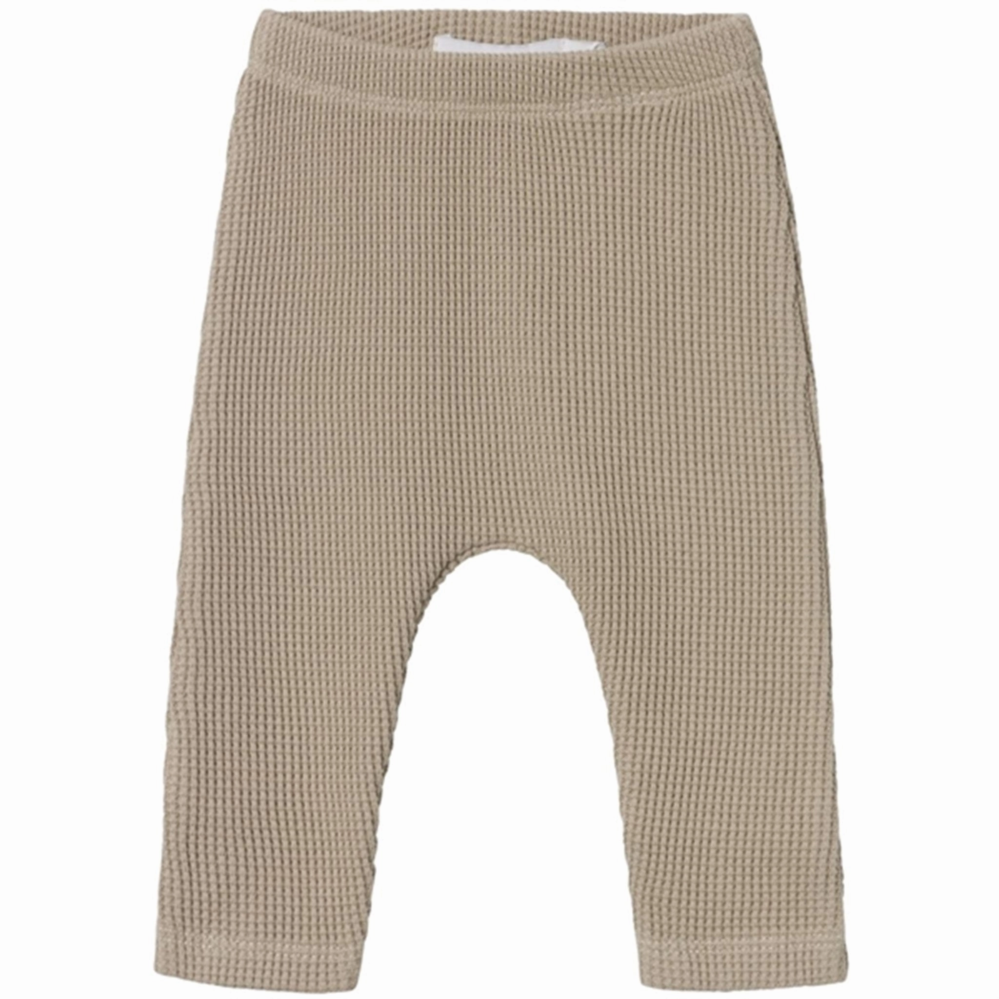 Name it Pure Cashmere Waffe Leggings Noos Minimalist Style Summer Wear Grid Pattern