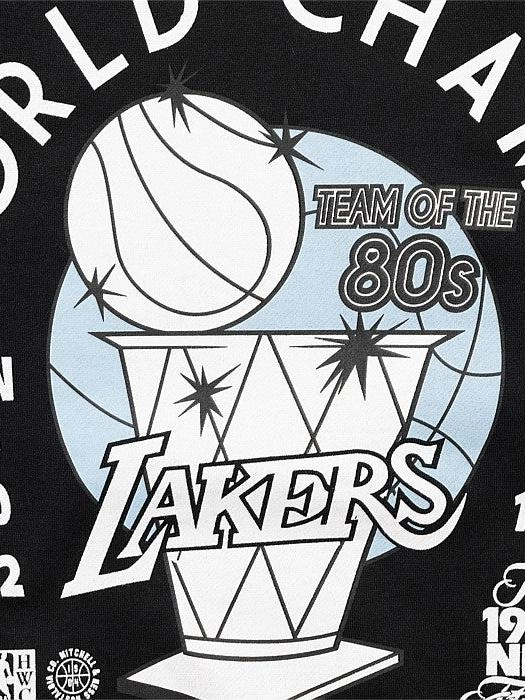 Los Angeles Lakers Team of the 80's Crew Power Dressing