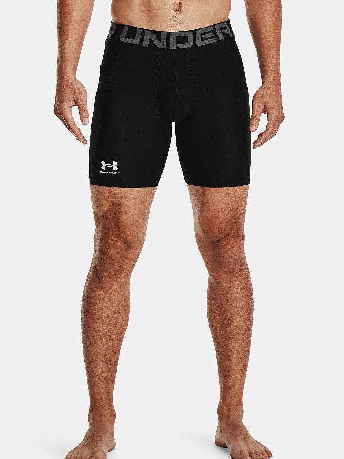 Cotton Blend Flats HeatGear Armour Compression Shorts