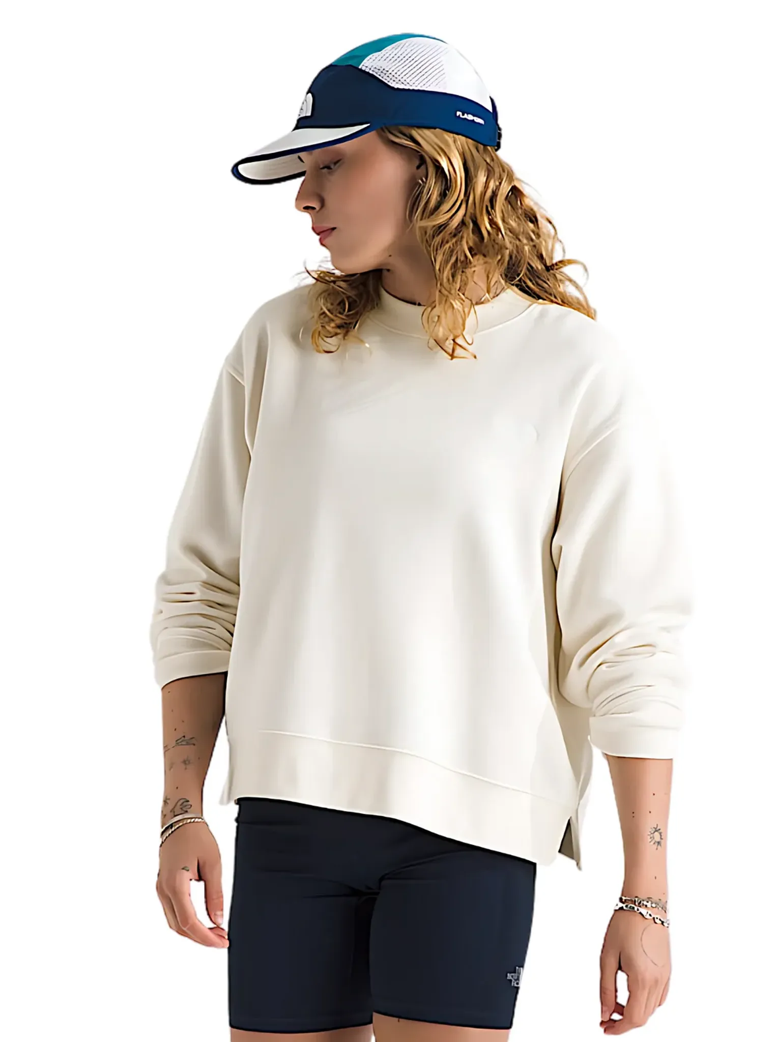 simple design Feminine Style Evolution Fleece Top