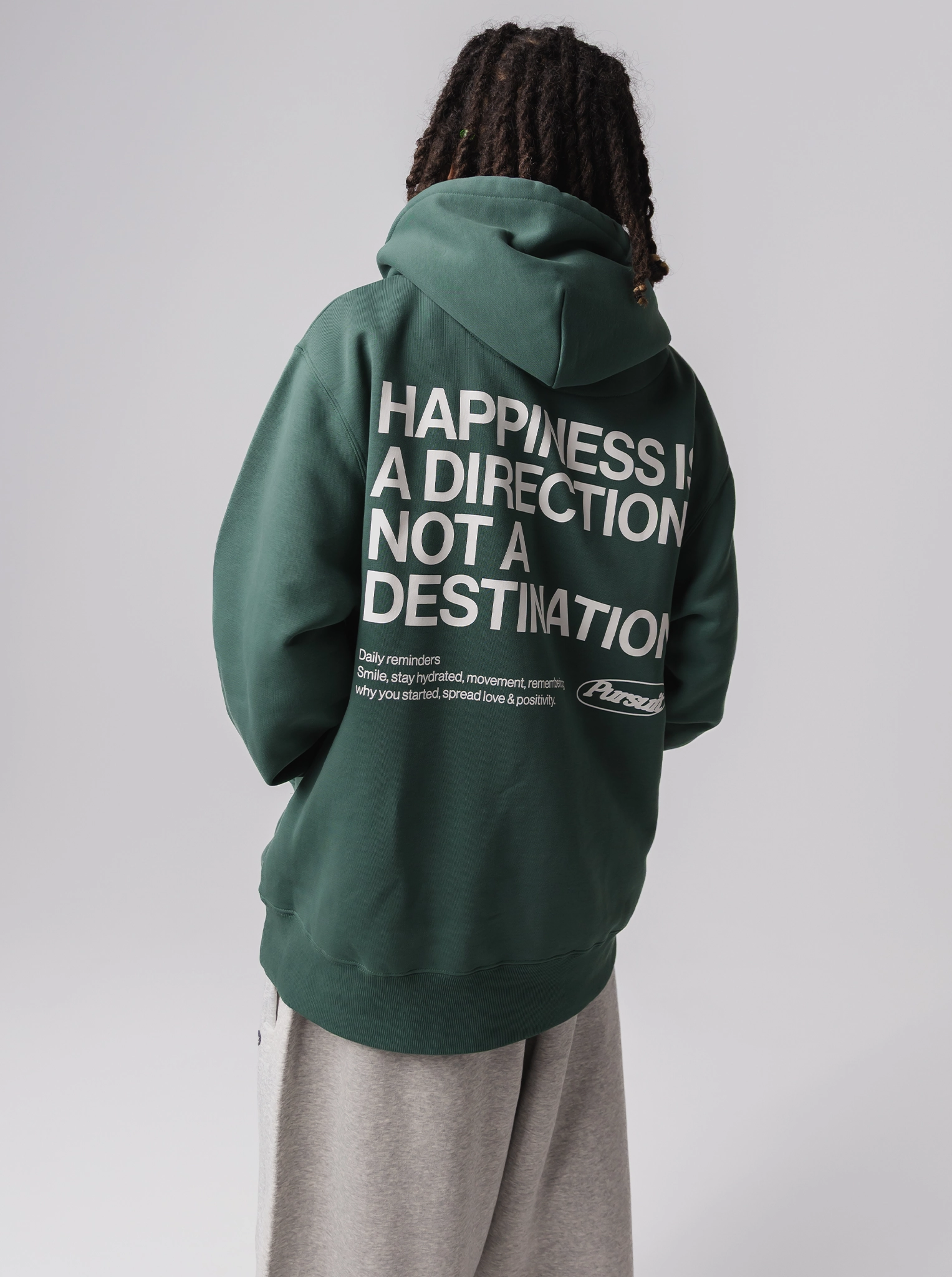 Minimal Style Golf wear Heavyweight Pullover in Stadium Green