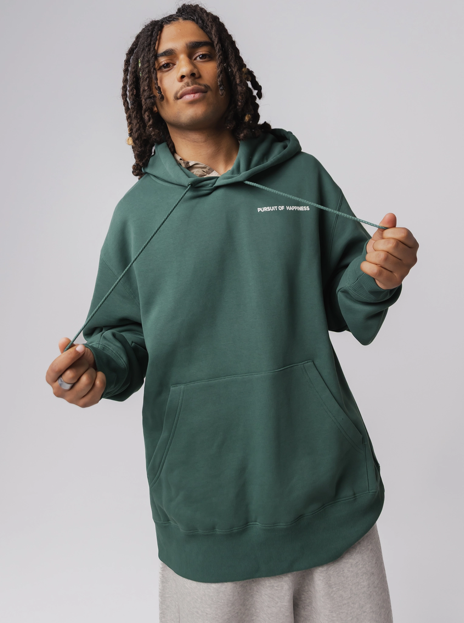 Weekend Outfit Heavyweight Pullover in Stadium Green