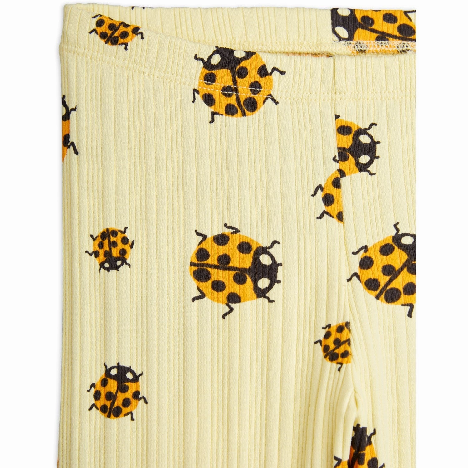 Studio Practice Eco Friendly Mini Rodini Yellow Ladybugs AOP Leggings