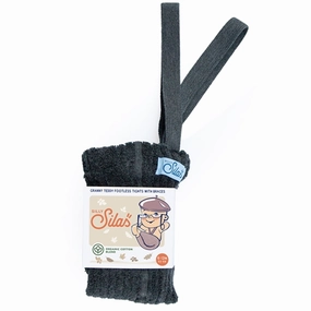 For Adults City Walk Thermal Warm Home Lounge Silly Silas Granny Teddy Footless Dark Grey Blend