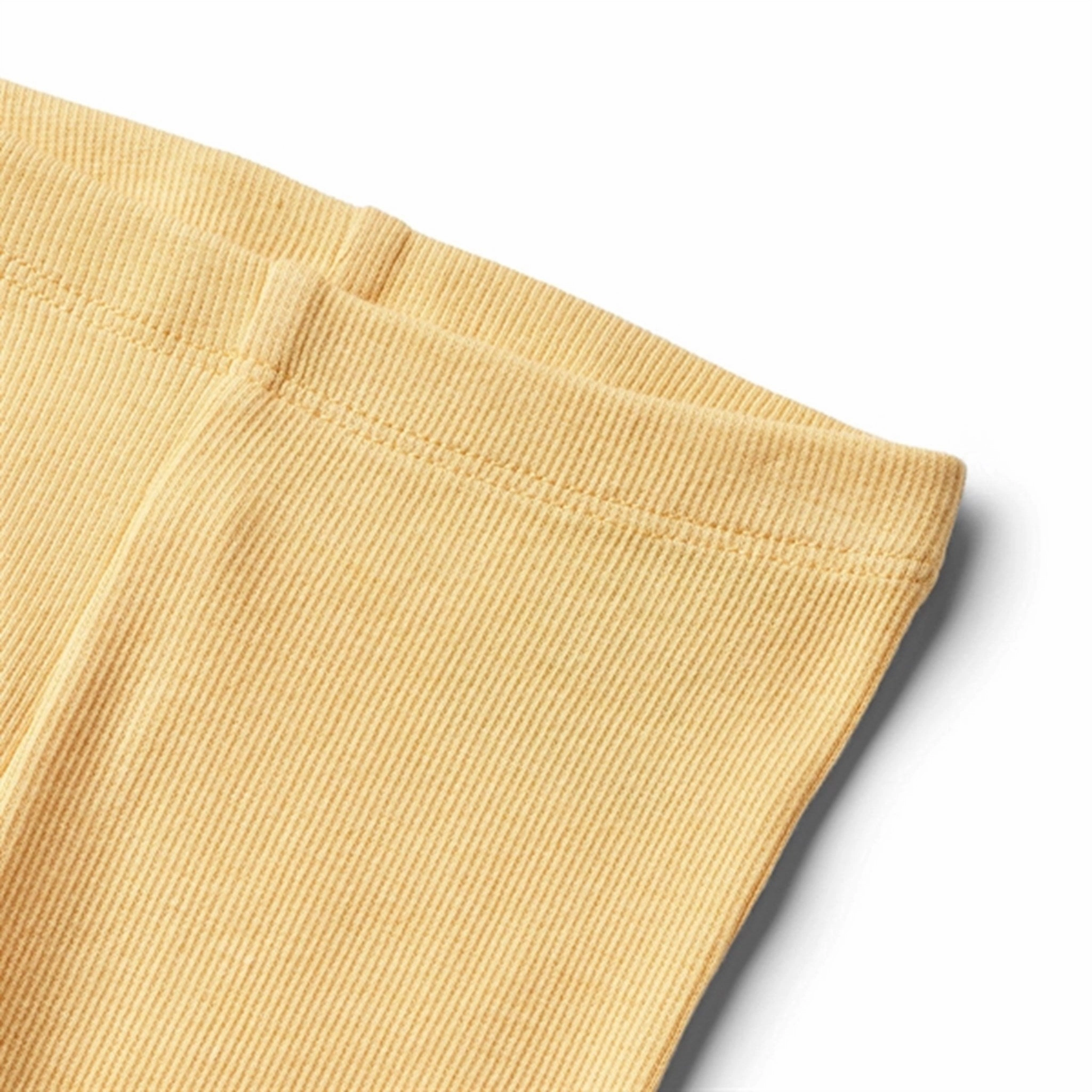 Wheat Pale Apricot Rib Leggings Maddy Chic Fit