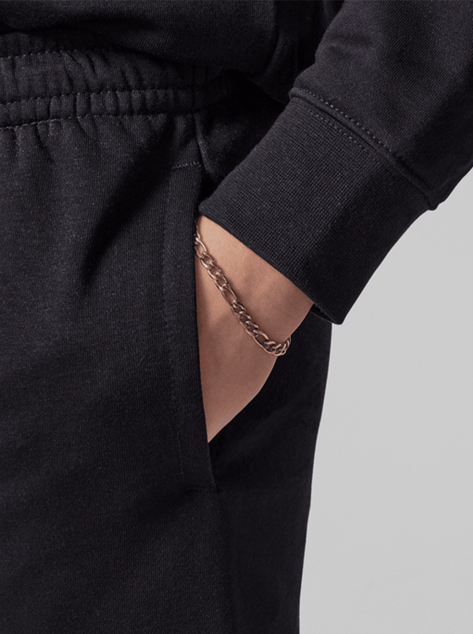 Travel Enthusiast Outdoor Running City Walk Pro Athlete Jordan Baseline French Terry Pants Youth