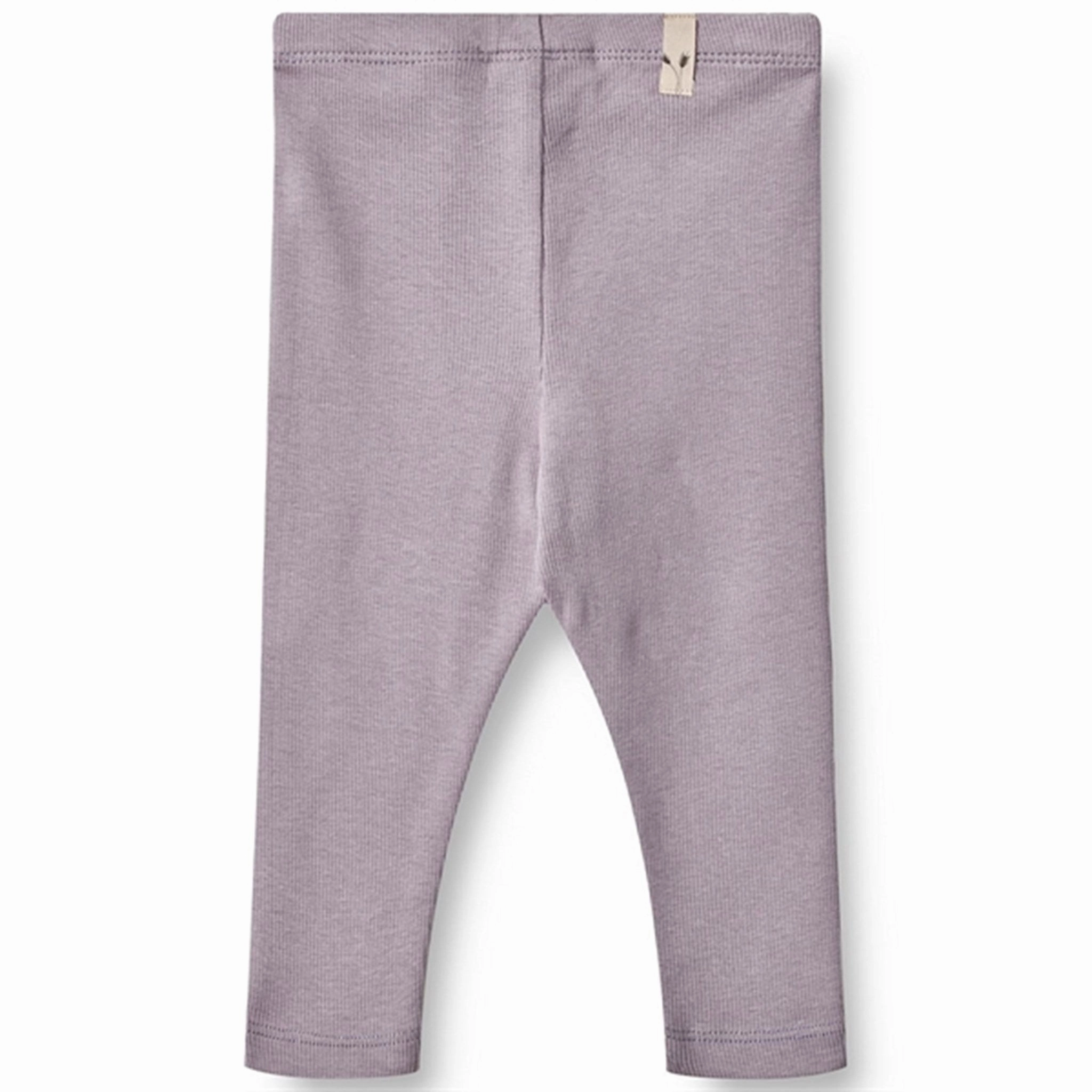 Wheat Lavender Maddy Rib Leggings No Bulk
