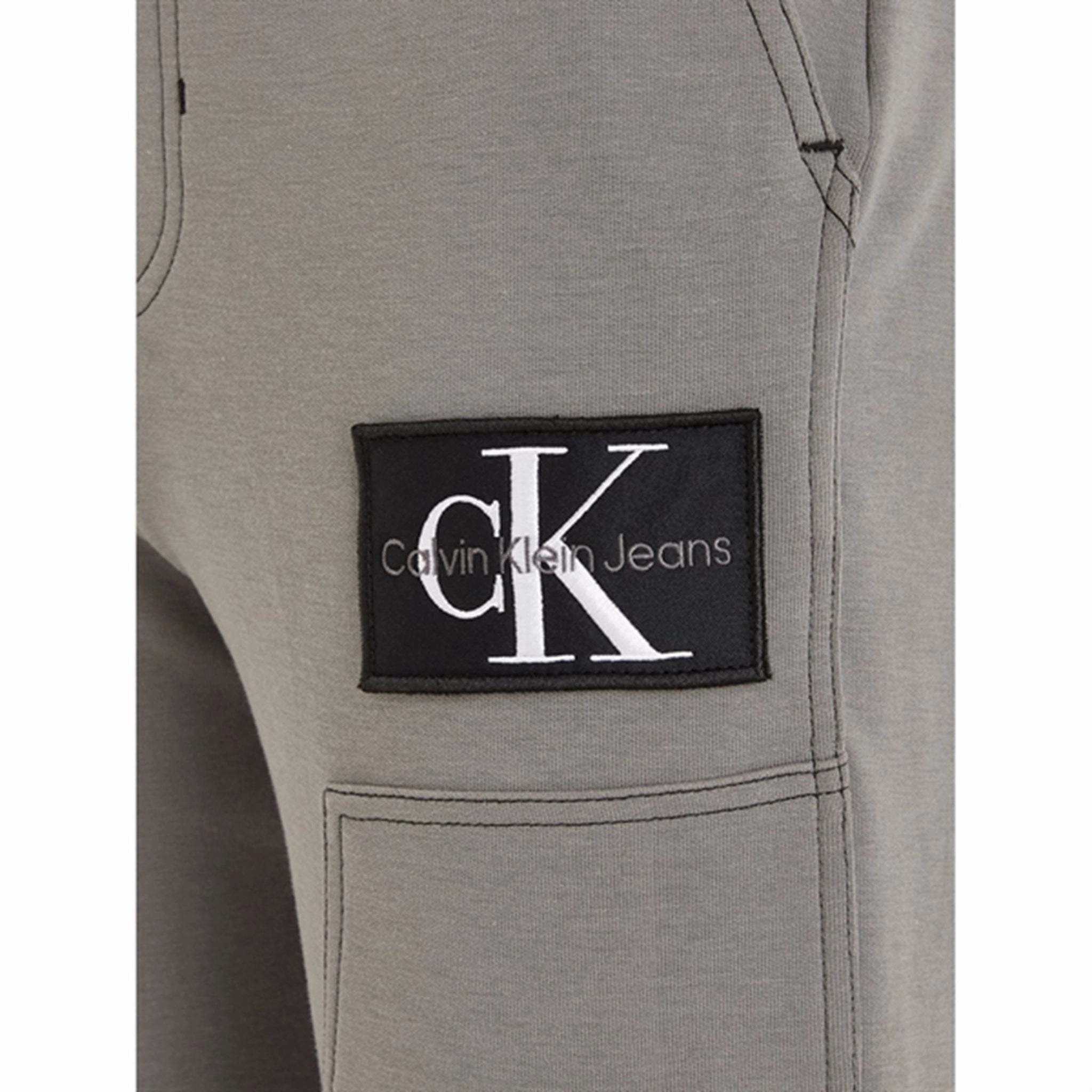 Calvin Klein Silk Spacer Workwear Sweatpants Brushed Nickel unisex clothing