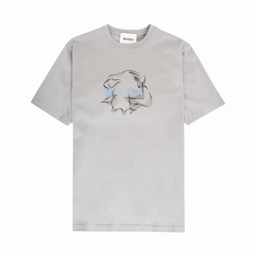 Soft Touch Fit Breathable Design Marai Orb Print T-Shirt Men