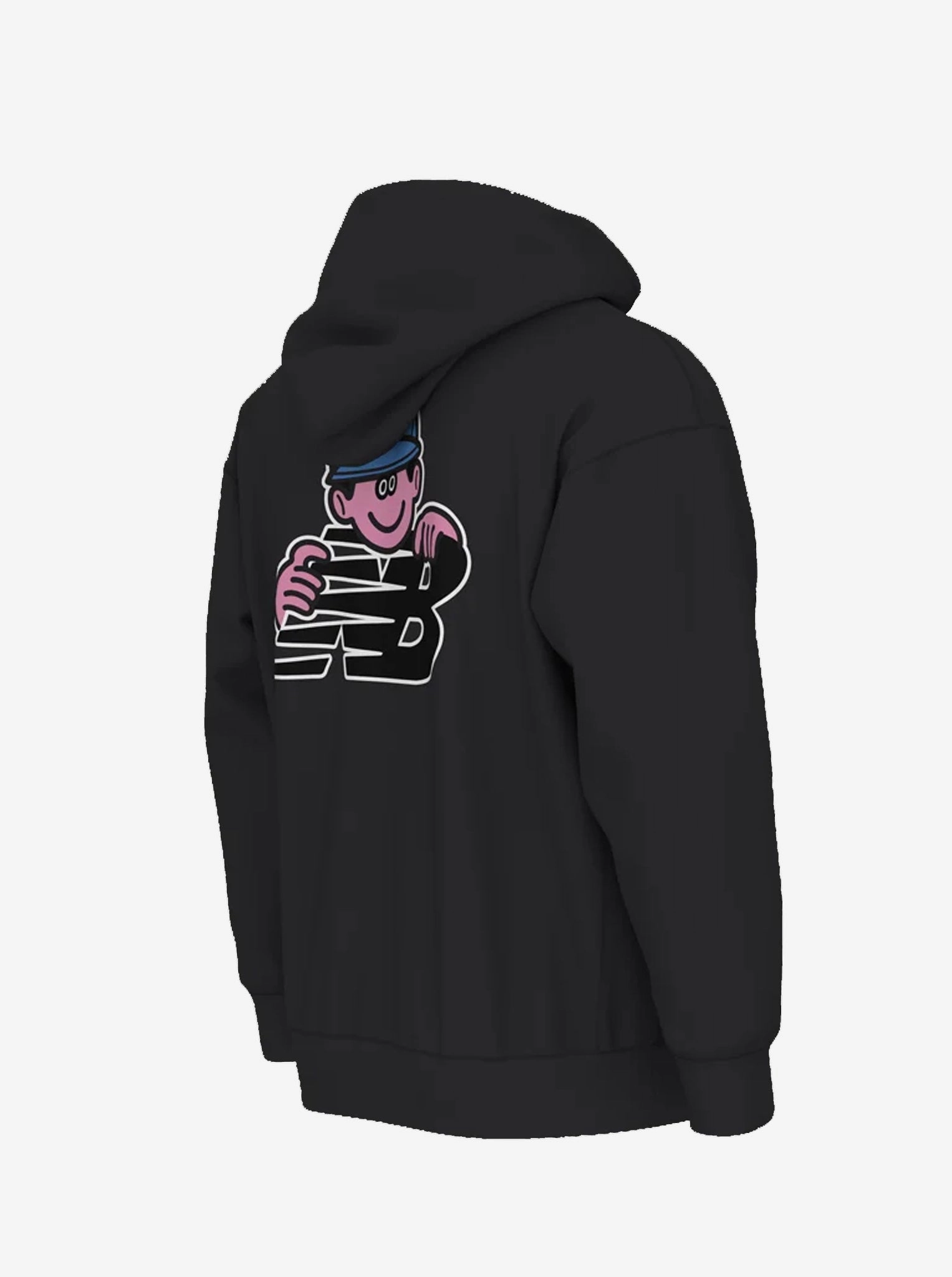 Face Oka Character Hoodie Velvet Touch