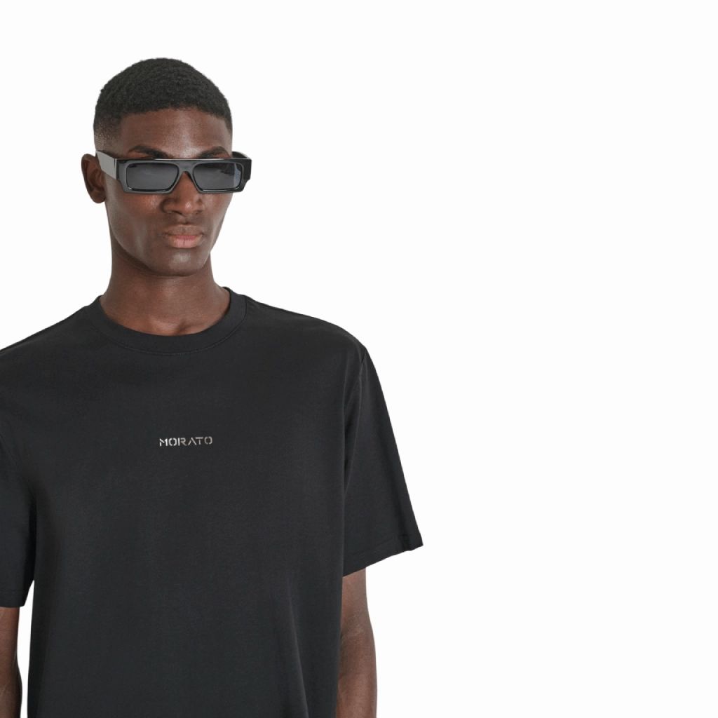 Antony Morato Sponge Effect T-Shirt Men Easy Care Odor Resistant Treatment