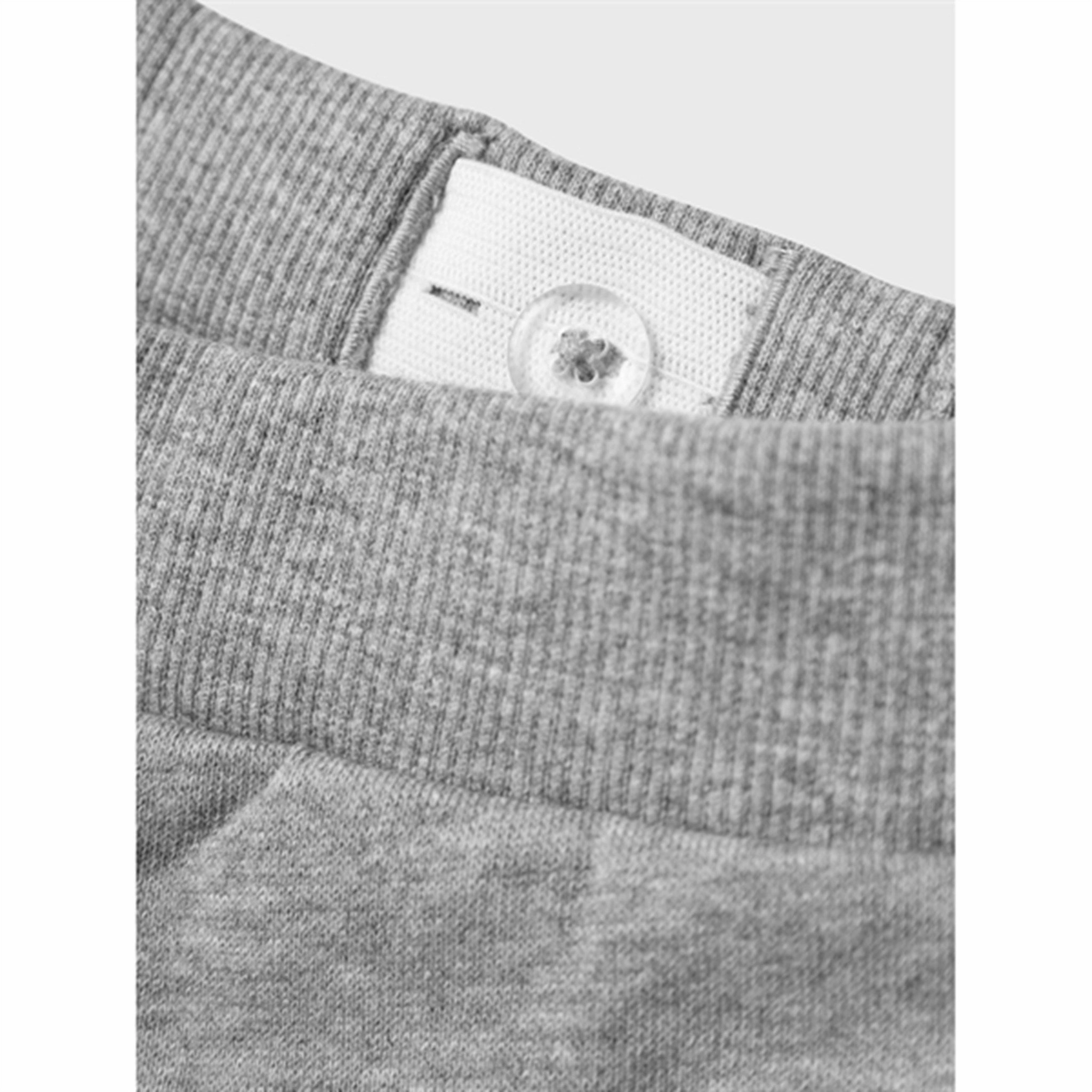 Adjustable Polyvinyl Chloride Name it Grey Melange Rafael Sweatpants