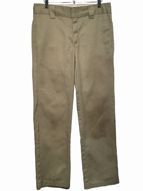 Dickies Slim Straight Fit Trousers (30x32) Flatlock Seams