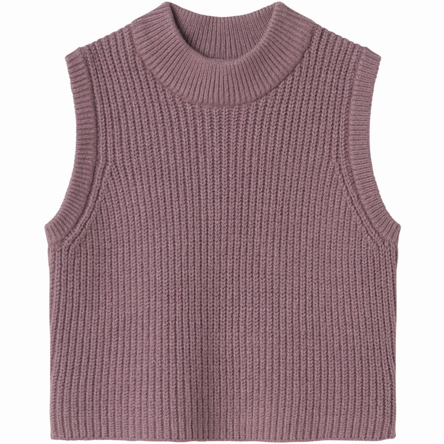 Name It Elderberry Billie Knit Vest Slim Fit Silhouette