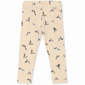 Stylish Stretch Timeless Wear Petit Piao Duck Aop Leggings Printed