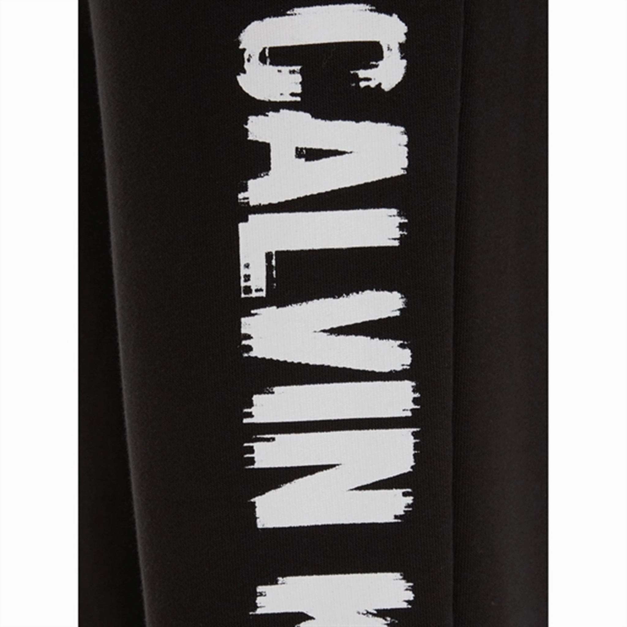 smooth zipper Calvin Klein Pixel Logo Relaxed Sweatpants Ck Black