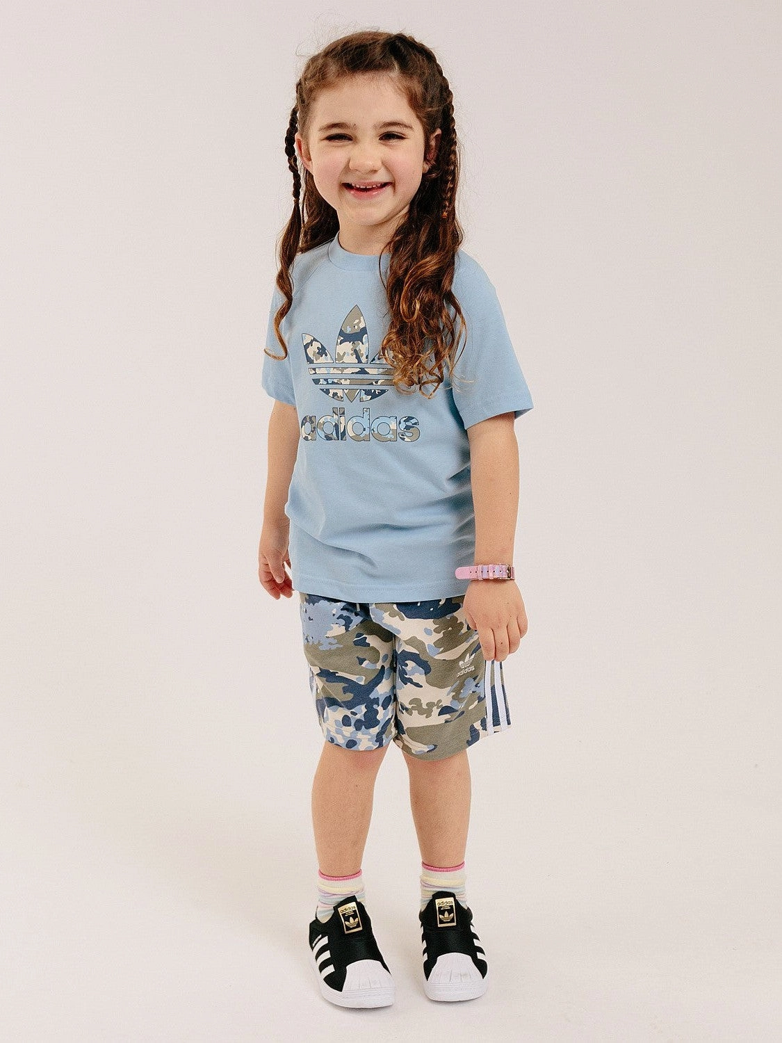 J Short Tee Set - Clear Sky Comfort Fit