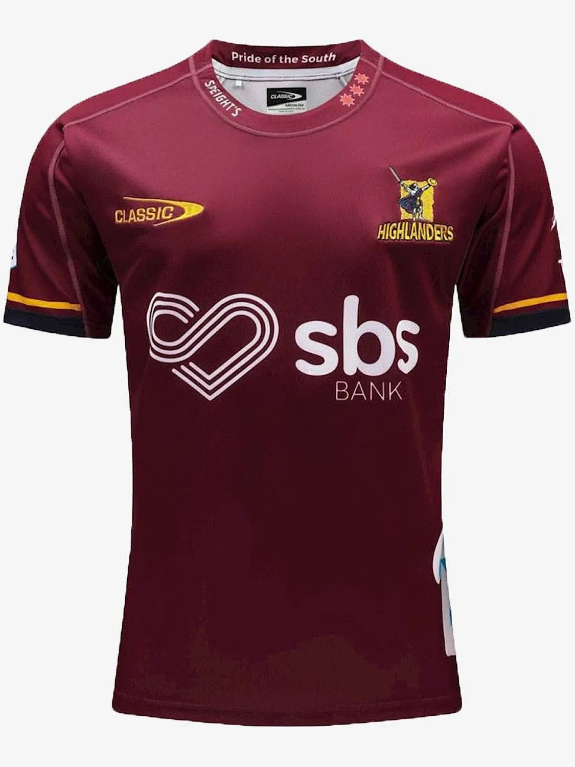 Tagless Neckline Design Highlanders Away Jersey Mens