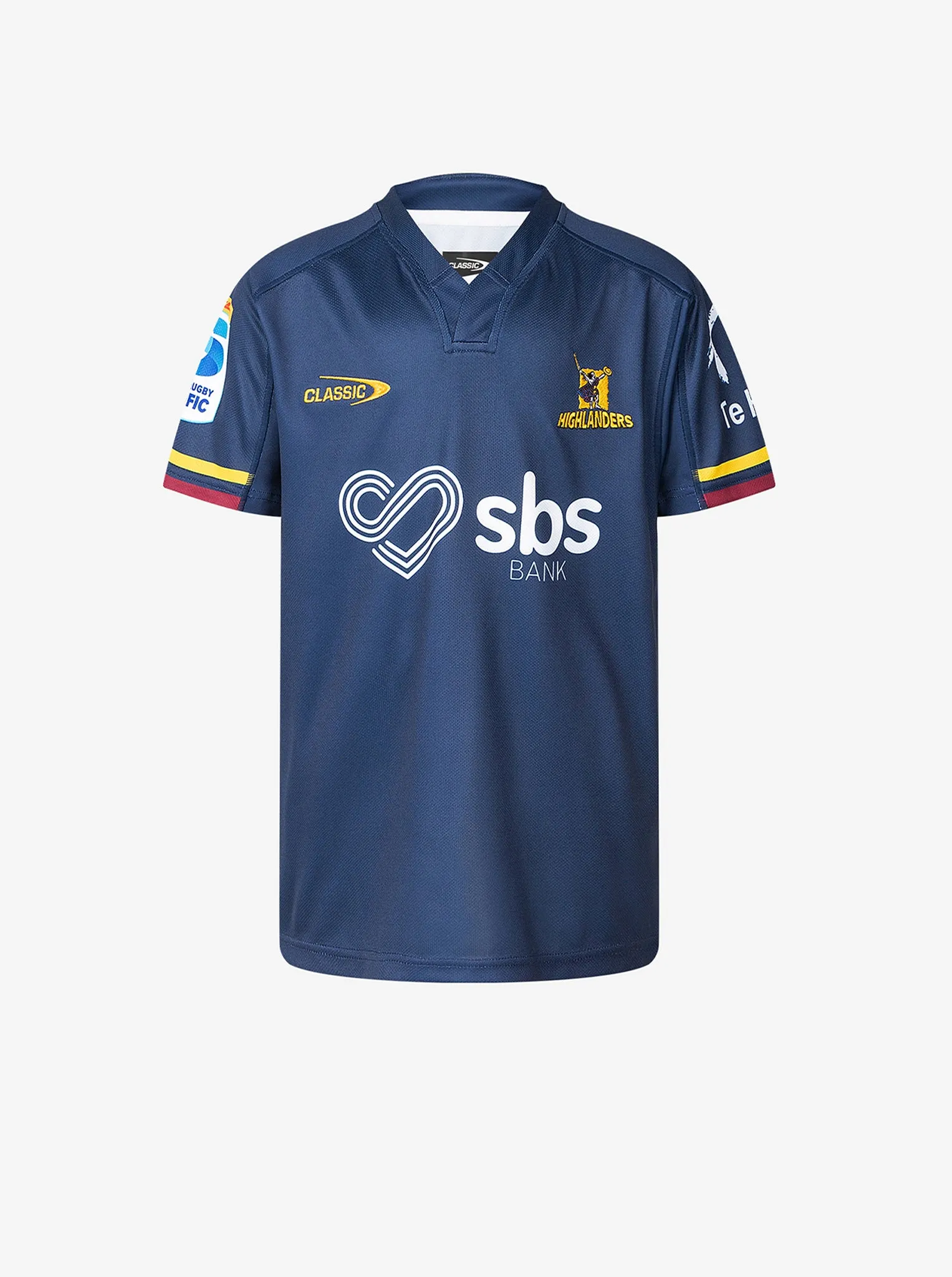 Highlanders Home Jersey Youth Versatile Gear Pre Shrunk Fabric