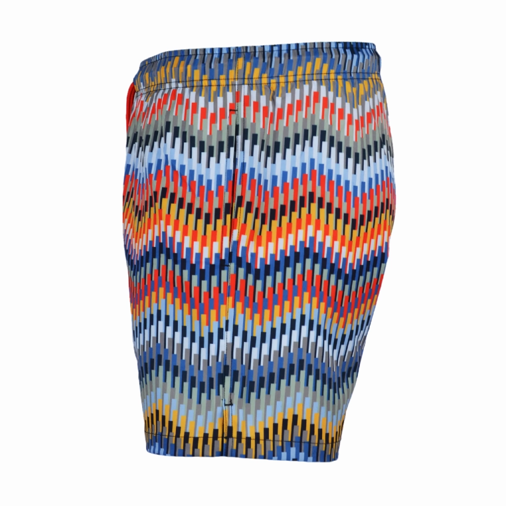 Moda Bandidos Line Zig Swim Short Men Effortless Look men's fashion