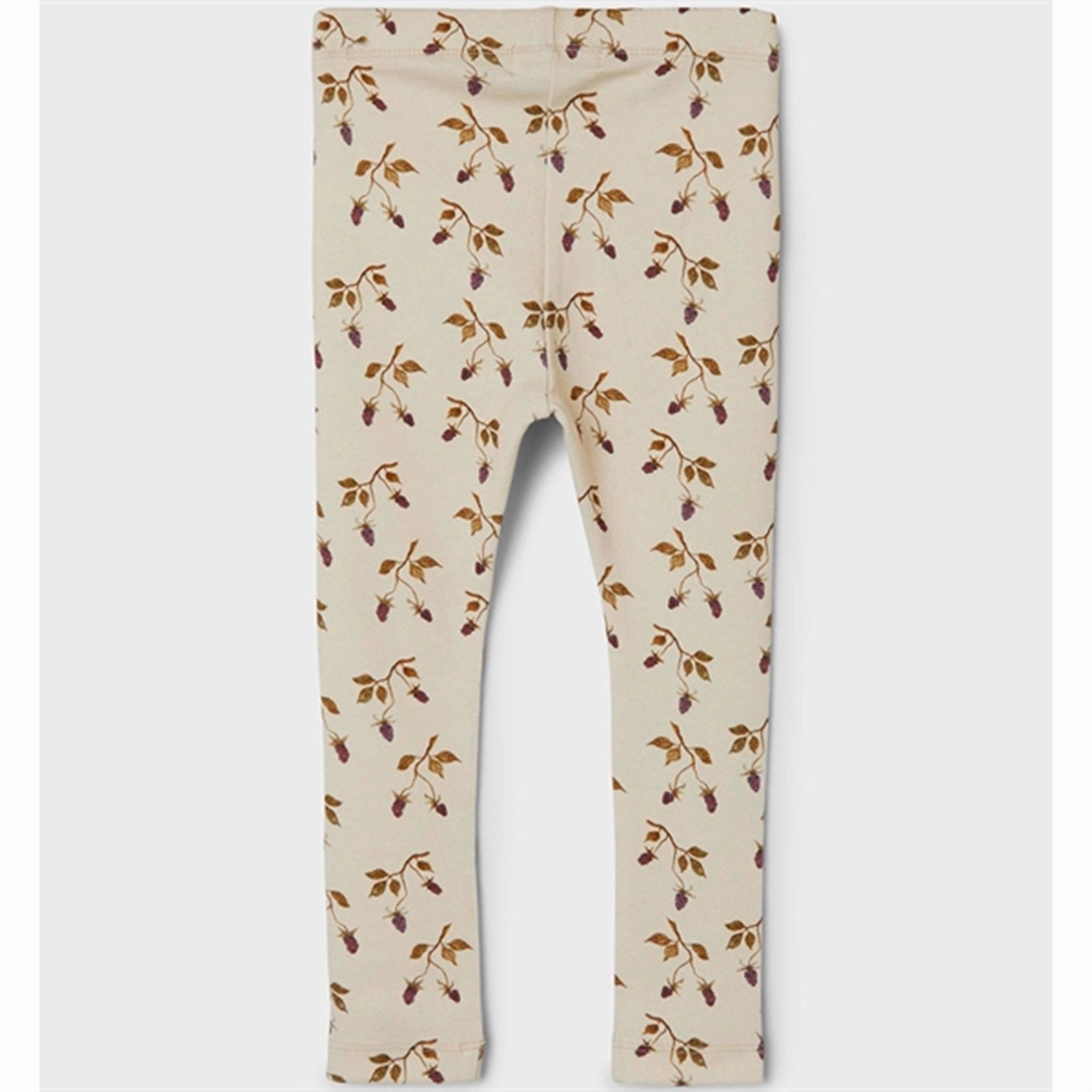 Lil'Atelier Turtledove/Berry Gaya Slim Leggings Casual Performance All Day
