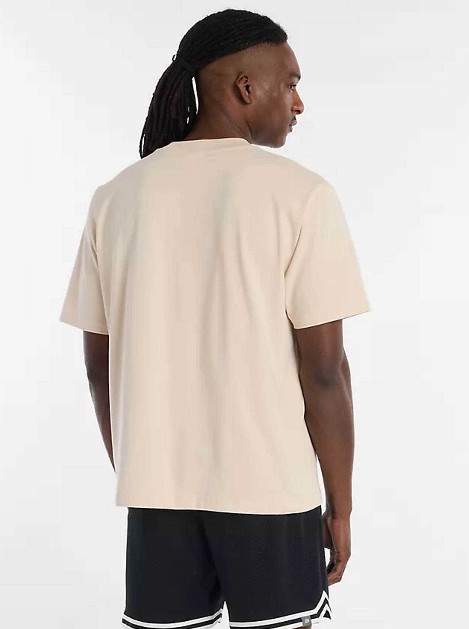 Anti Pill Surface Minimal Outfit Hoops Player Graphic T-Shirt