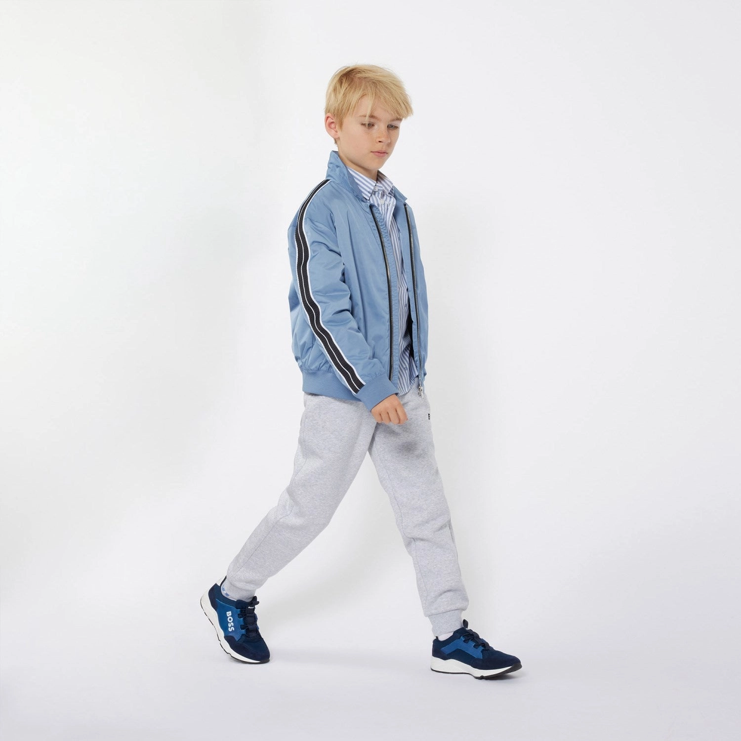 Hugo Boss Chine Grey JAndging Bottoms Performance Wear