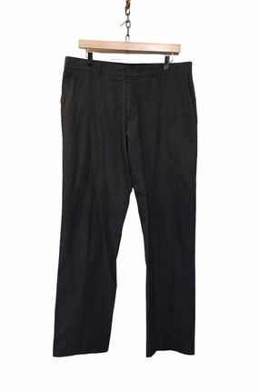 NonIrritatingSeams QuickReleaseFastenings Hugo Boss Pinstriped Suit Trousers (Size XL)