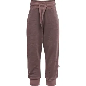 Silicone Grip Hemline Beach Wear Hummel Twilight Mauve Mini Wool Pants