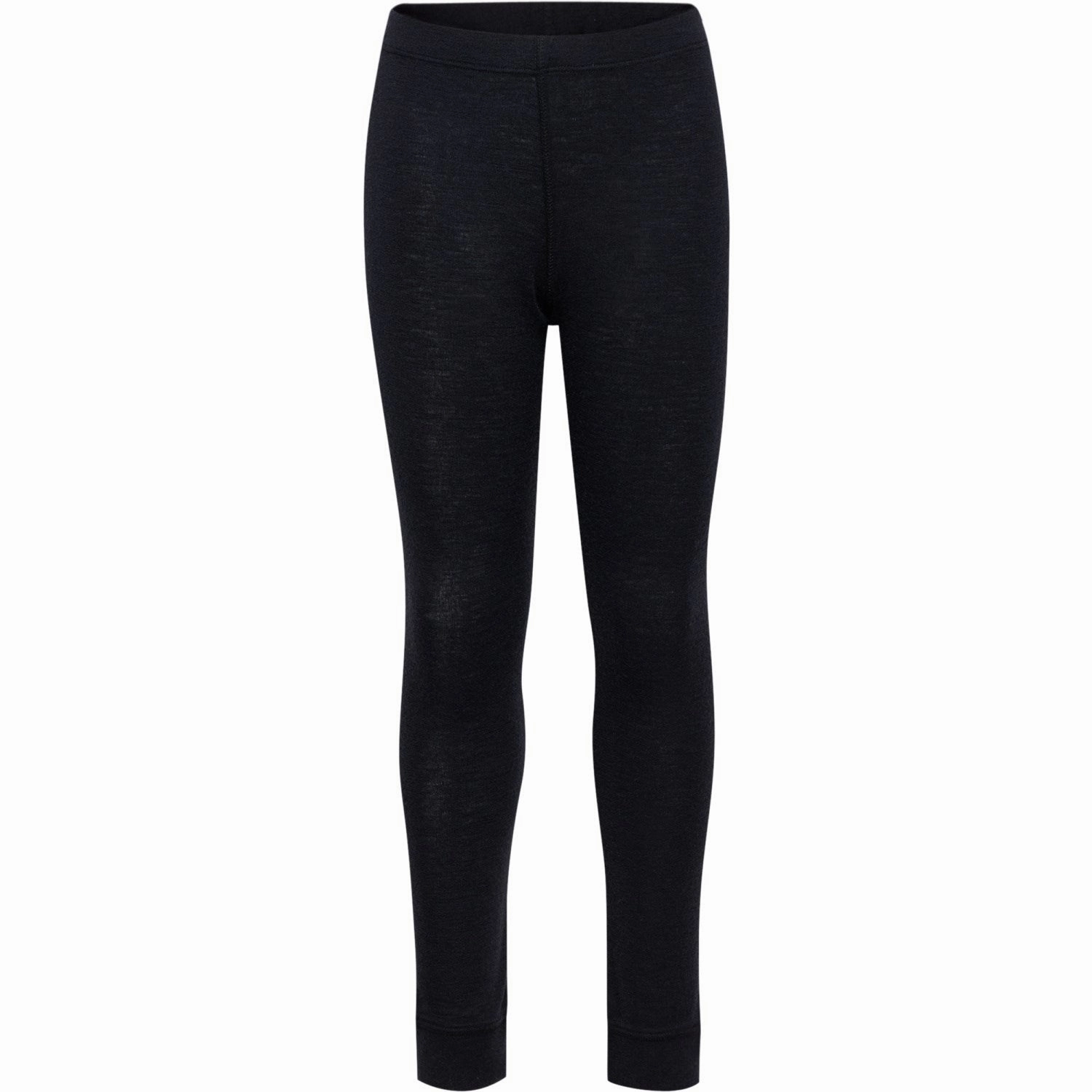 Hummel Black Jr Wool Rib Tights Morning Stretch Active Lifestyle