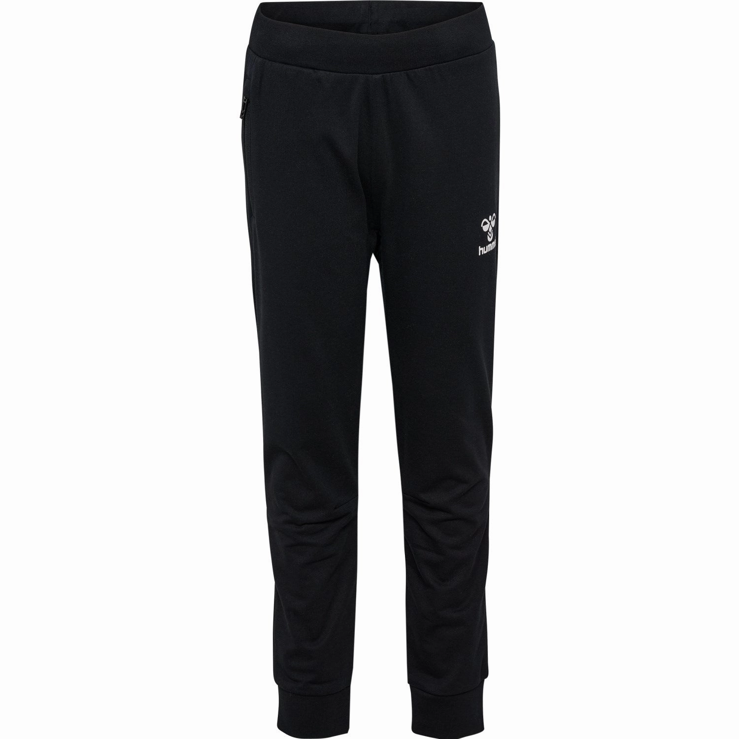 Hummel Black On Adjust Waist Sweatpants Dynamic Comfort Max Flexibility