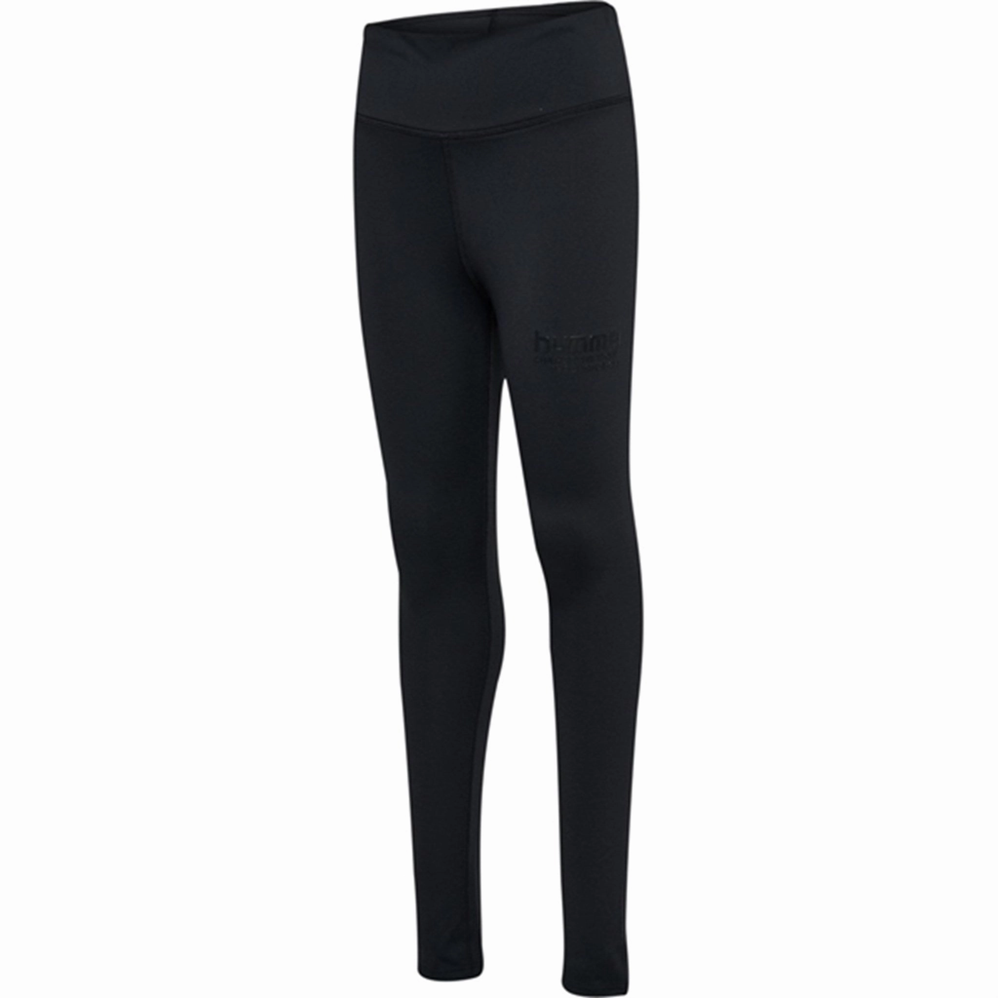 Hummel Black Pure Leggings Camping Gear Stretch Fit All-Terrain Comfort