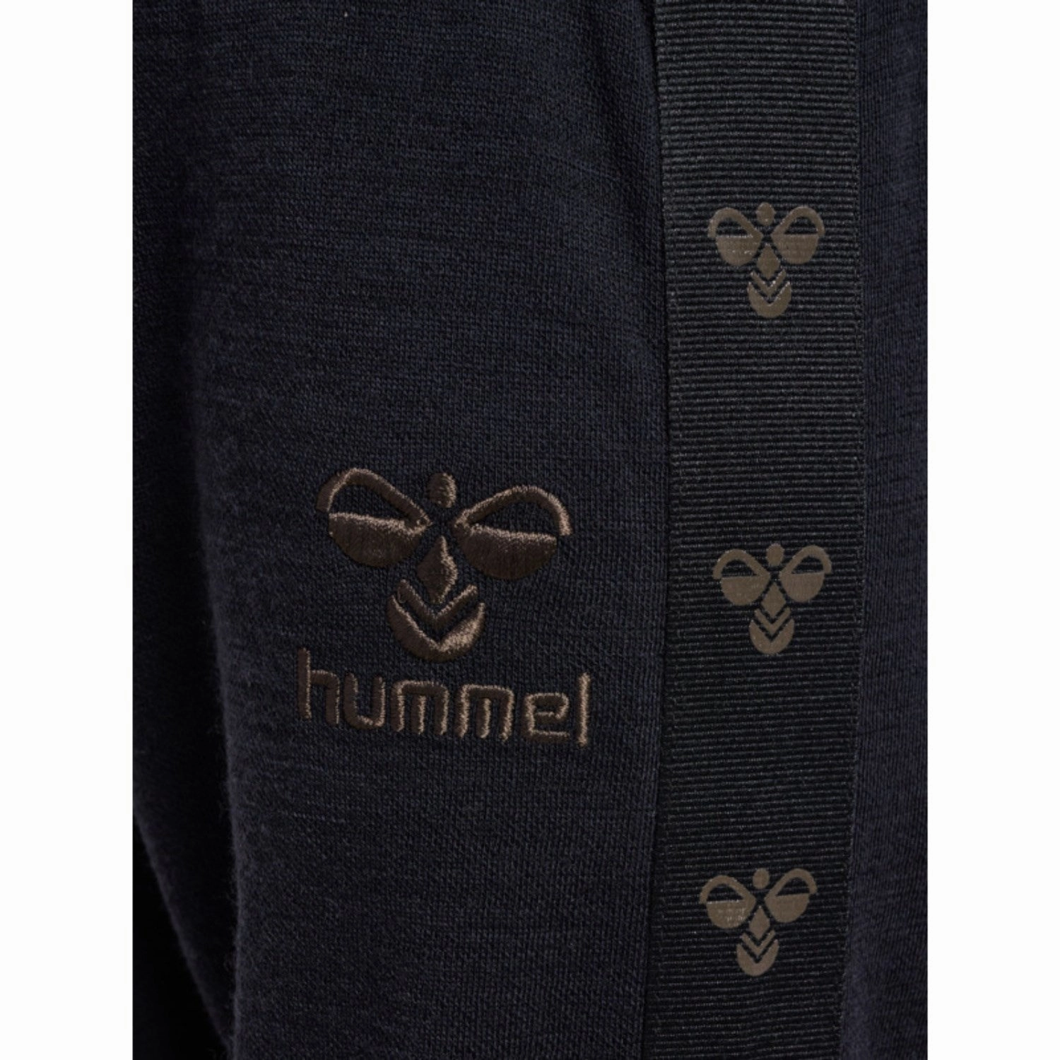 Reinforced Elbow Patches Hummel Black Wulba Sweatpants