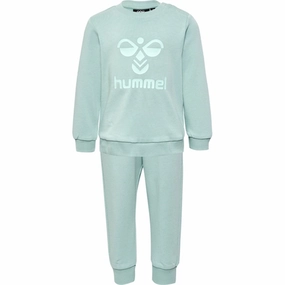 Hummel Blue Surf Arine Sweat Set school wear Teenager outfit
