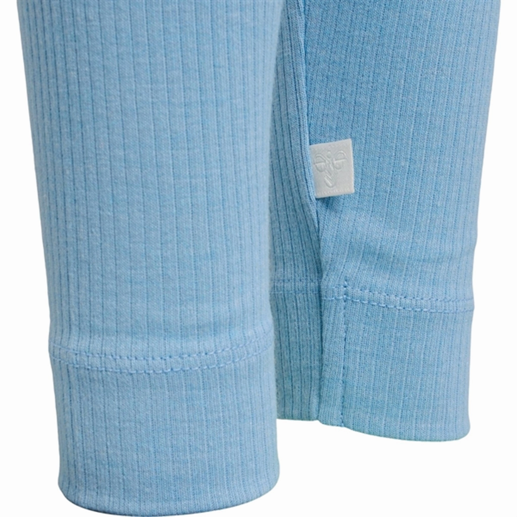 Hummel Dusk Blue Rene Leggings Athletic Performance Figure Hug