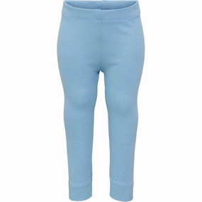 Hummel Dusk Blue Rene Leggings Beach Walk For Adults Chic Vibe