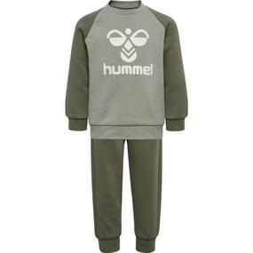 Hummel Dusty Olive Humming Crewsuit High-Quality Materials Ultra Thin Protective Film