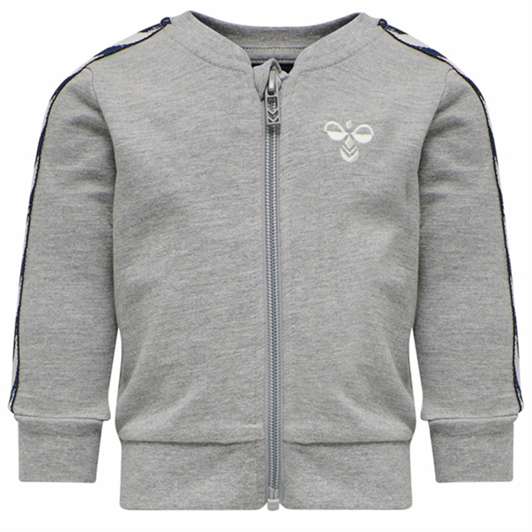 Sustainable Material power-saving Hummel Grey Melange Bille Tracksuit