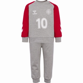 Multi Purpose Compression low-carbon Hummel Grey Melange DBU Gameday Crewsuit
