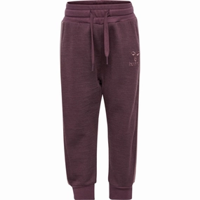 Hummel Huckleberry Wulba Sweatpants Breathable layers wood