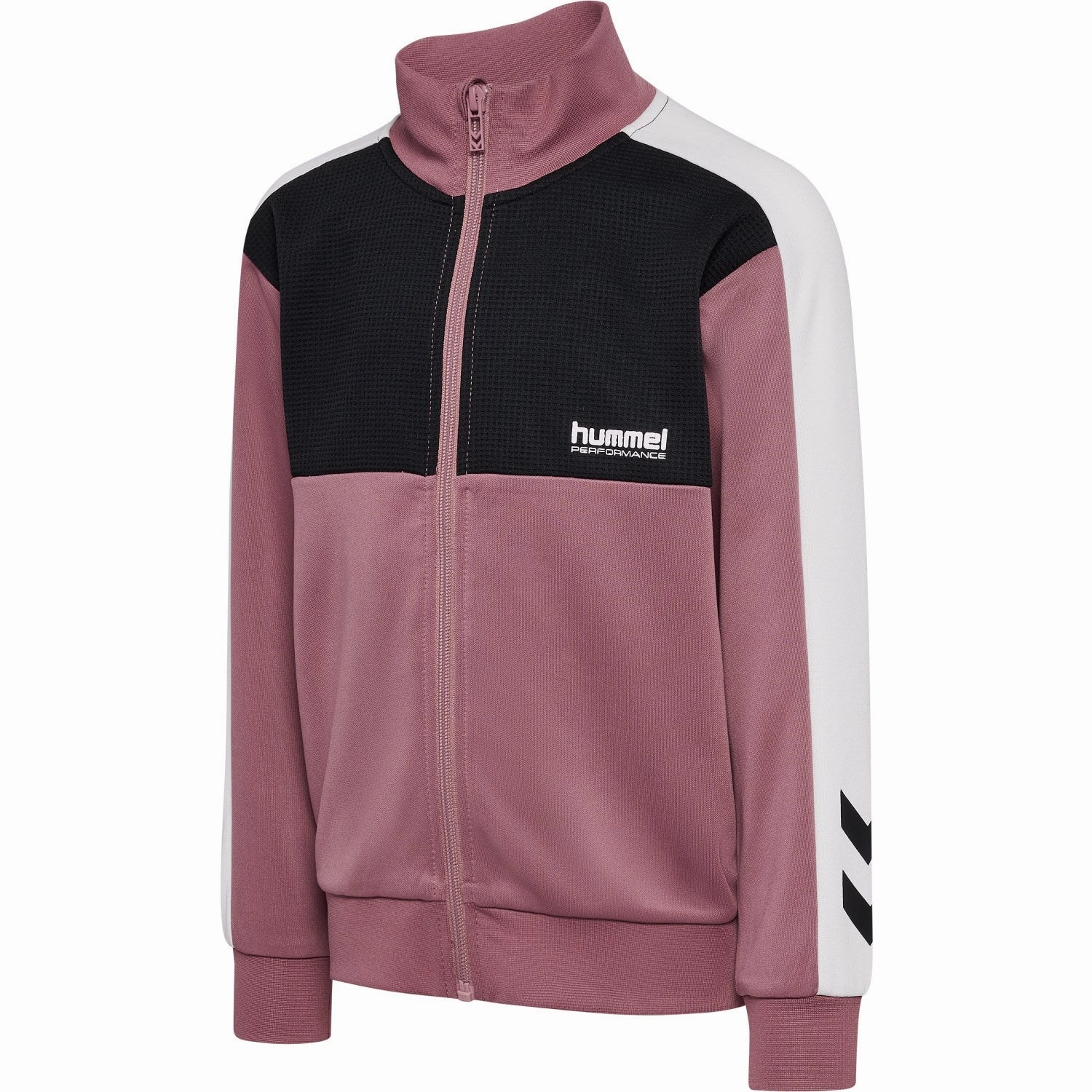 Hummel Wistful Mauve Colorblock Tracksuit tour Tear Resistant Weave