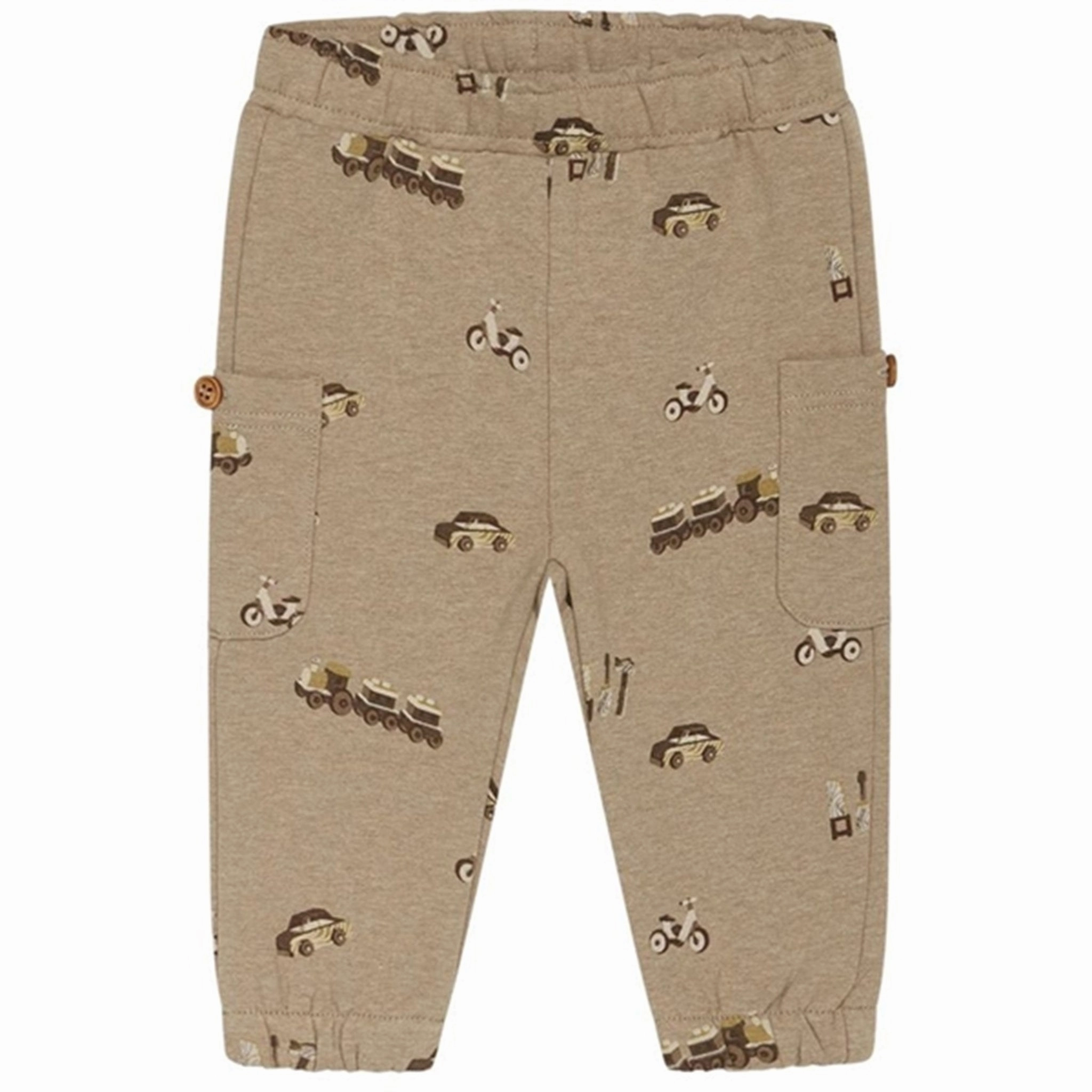 Hust & Claire Baby Deer Brown Melange Gus Sweatpants Sport Style