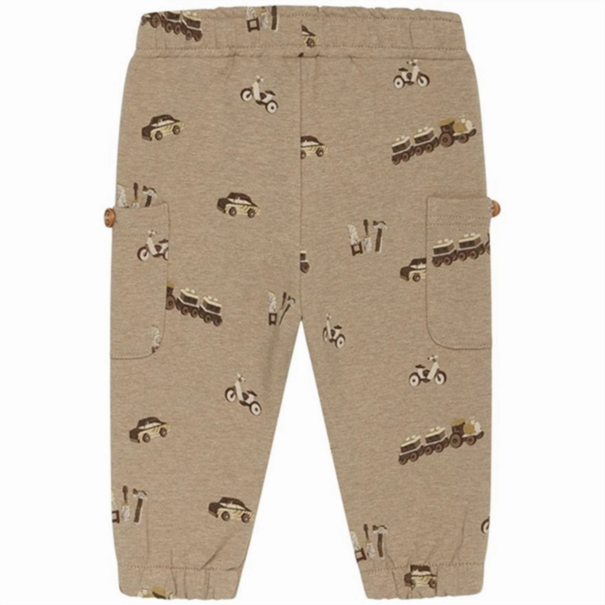 Hust & Claire Baby Deer Brown Melange Gus Sweatpants ping pong