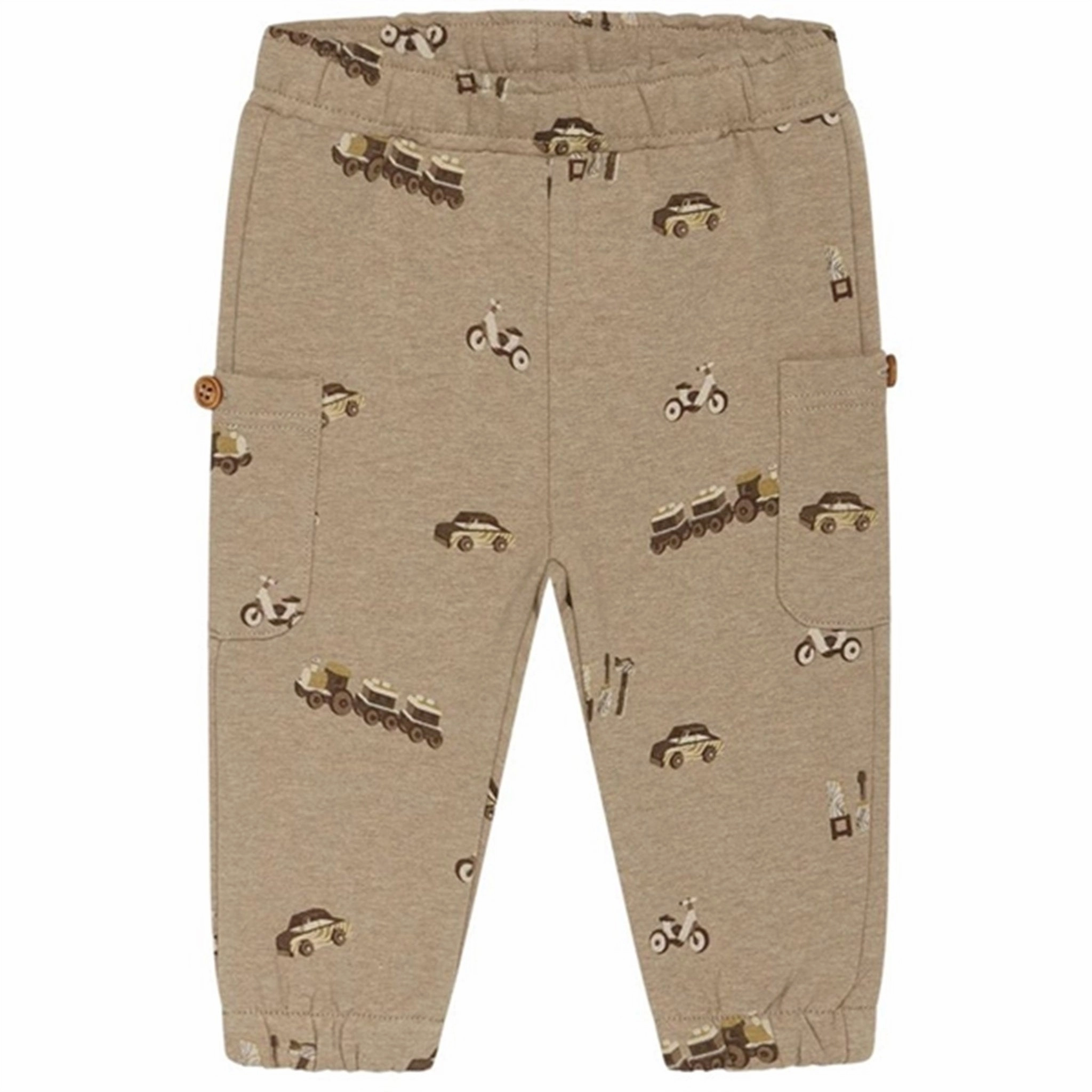 Hust & Claire Baby Deer Brown Melange Gus Sweatpants Thermal Core Insulation