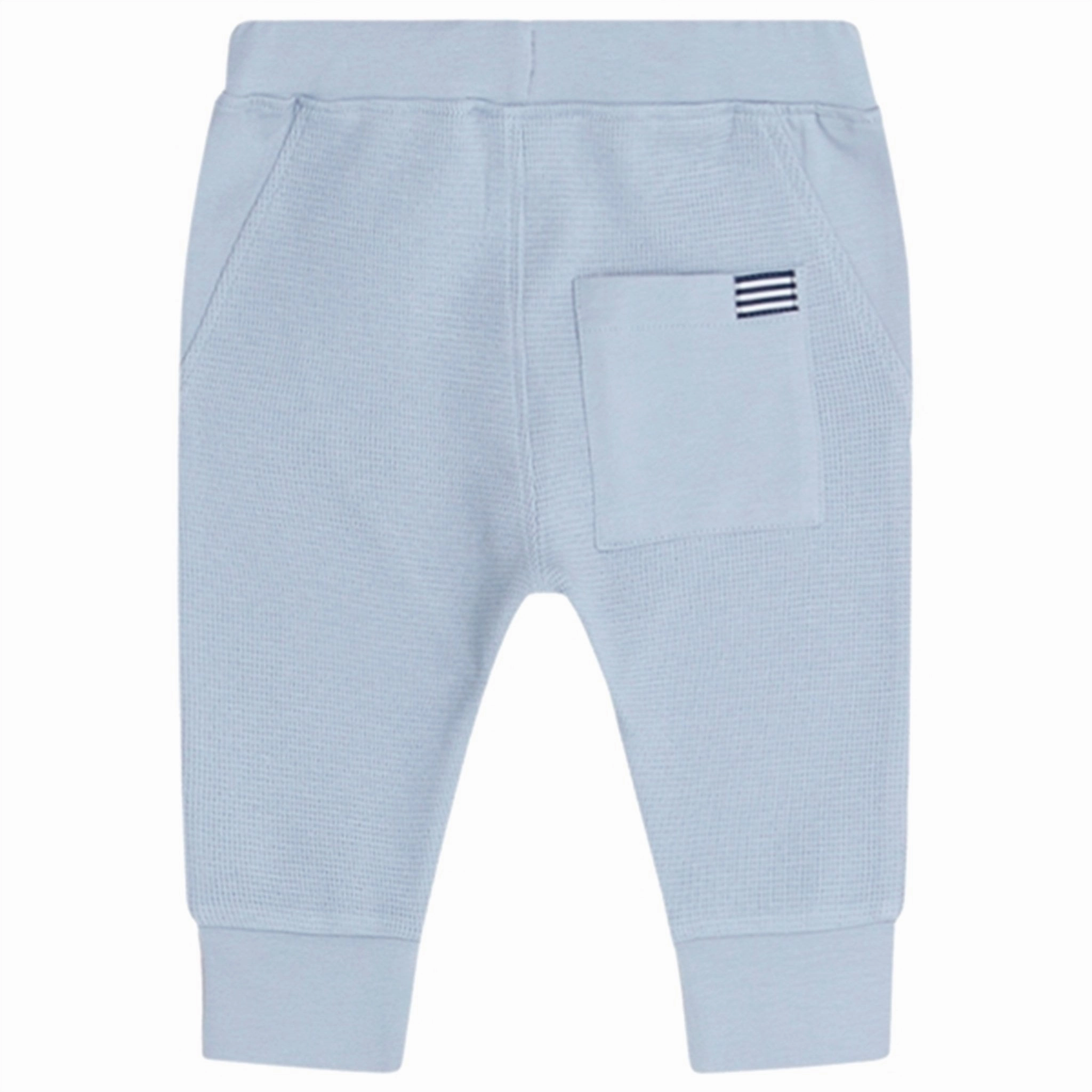 Handmade Hust & Claire Baby Dusty Blue Gus Sweatpants